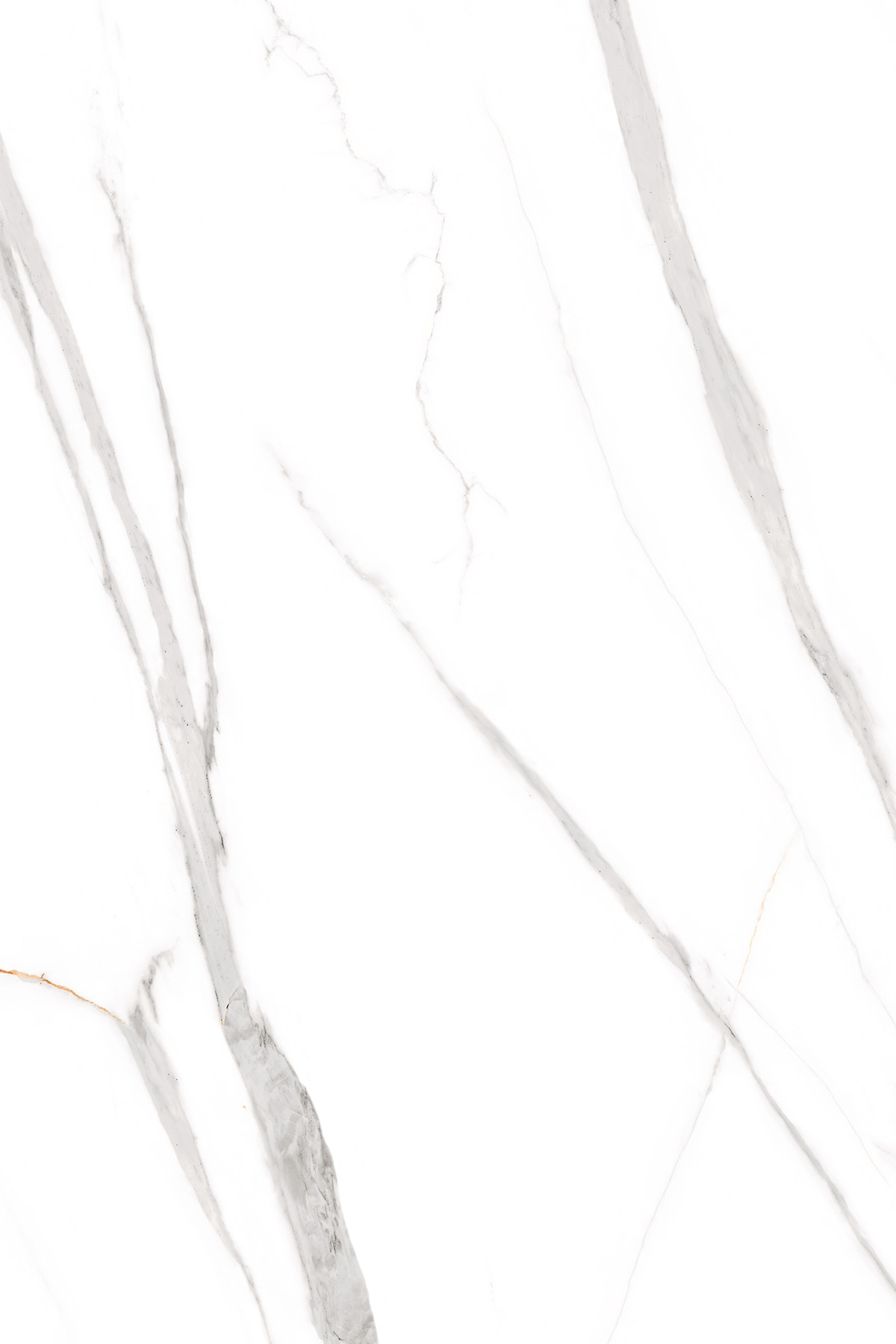 Glossy Finish Darcy Statuario Grey Glazed Vitrified Tiles 1200x1800mm