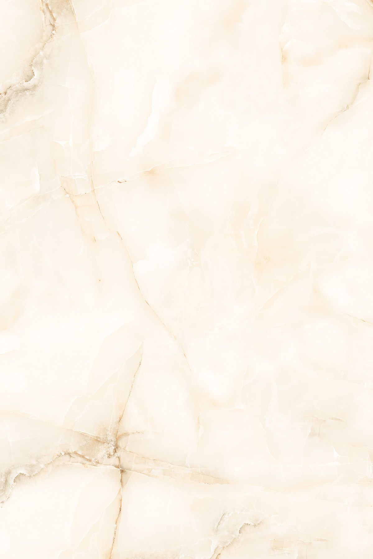 Glossy Finish Onico Ivory  Glazed Vitrified Tiles 1200x1800mm