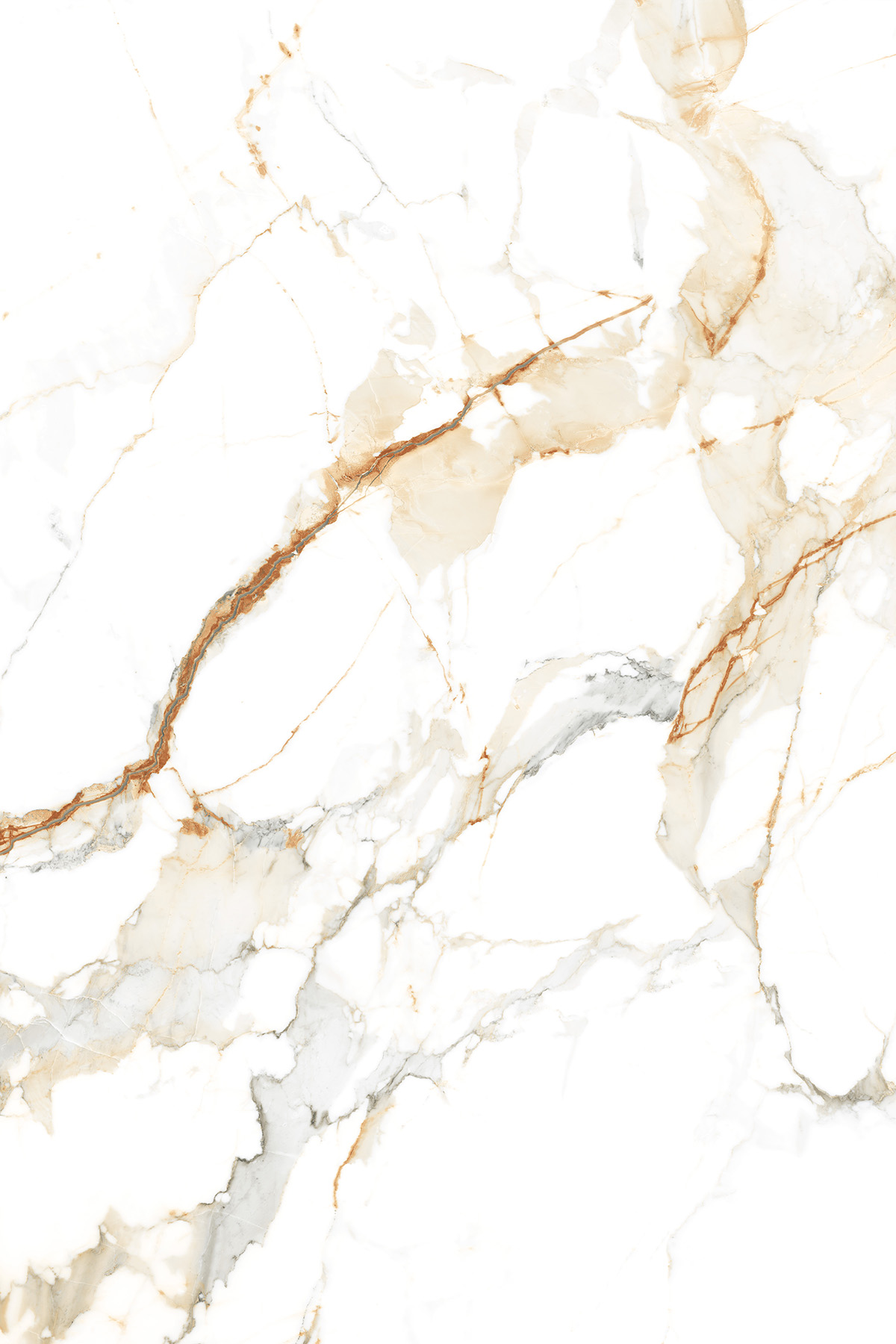 Glossy Finish Saylor Statuario Gold Glazed Vitrified Tiles 1200x1800mm