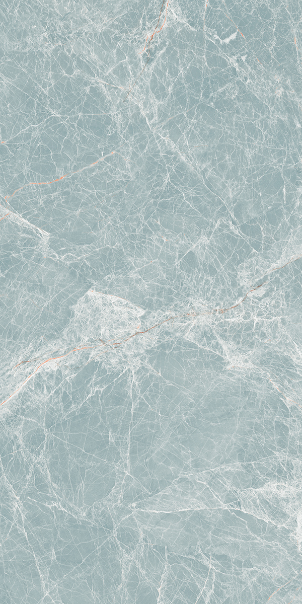 Semi Highglossy Finish Pantone Castor Aqua GVT 600x1200mm