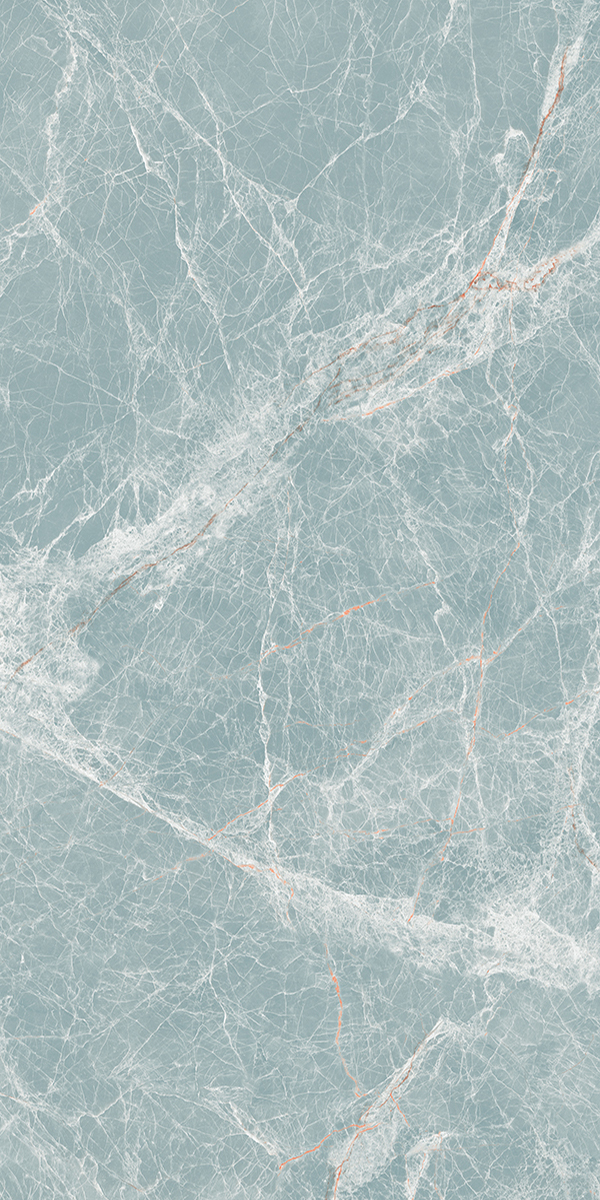 Semi Highglossy Finish Pantone Castor Aqua GVT 600x1200mm