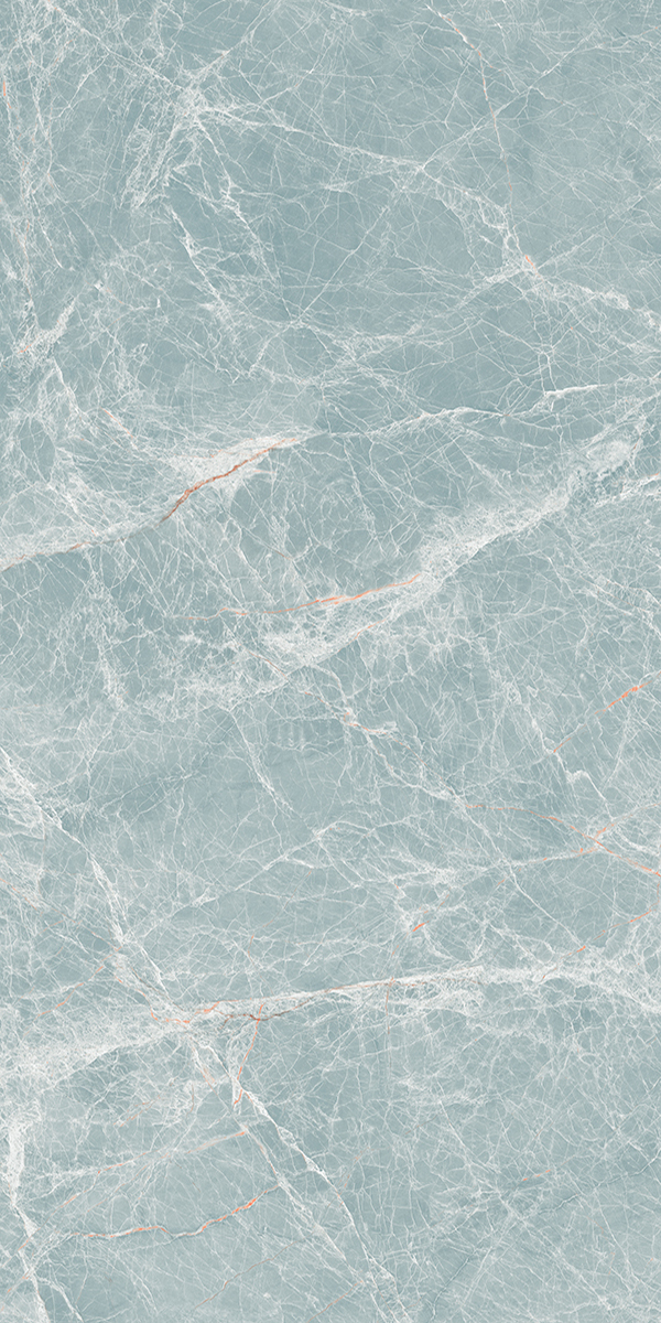 Semi Highglossy Finish Pantone Castor Aqua GVT 600x1200mm