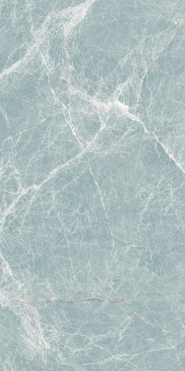 Semi Highglossy Finish Pantone Castor Aqua GVT 600x1200mm