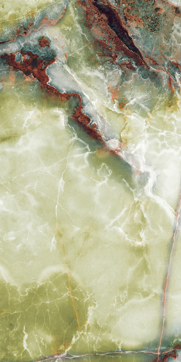 Semi Highglossy Finish Iris 1002 Yellow PGVT 600x1200mm