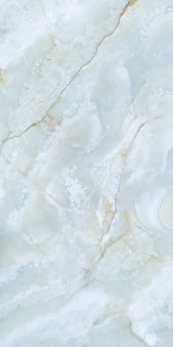 Semi Highglossy Finish Iris 1020 Teal GVT 600x1200mm