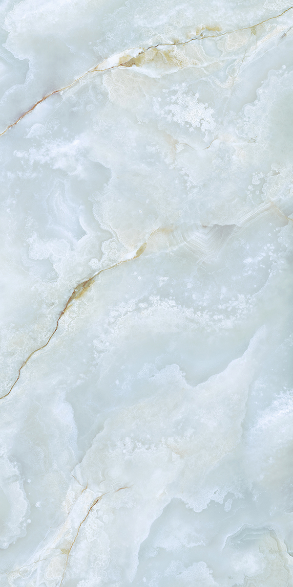 Semi Highglossy Finish Iris 1020 Teal GVT 600x1200mm