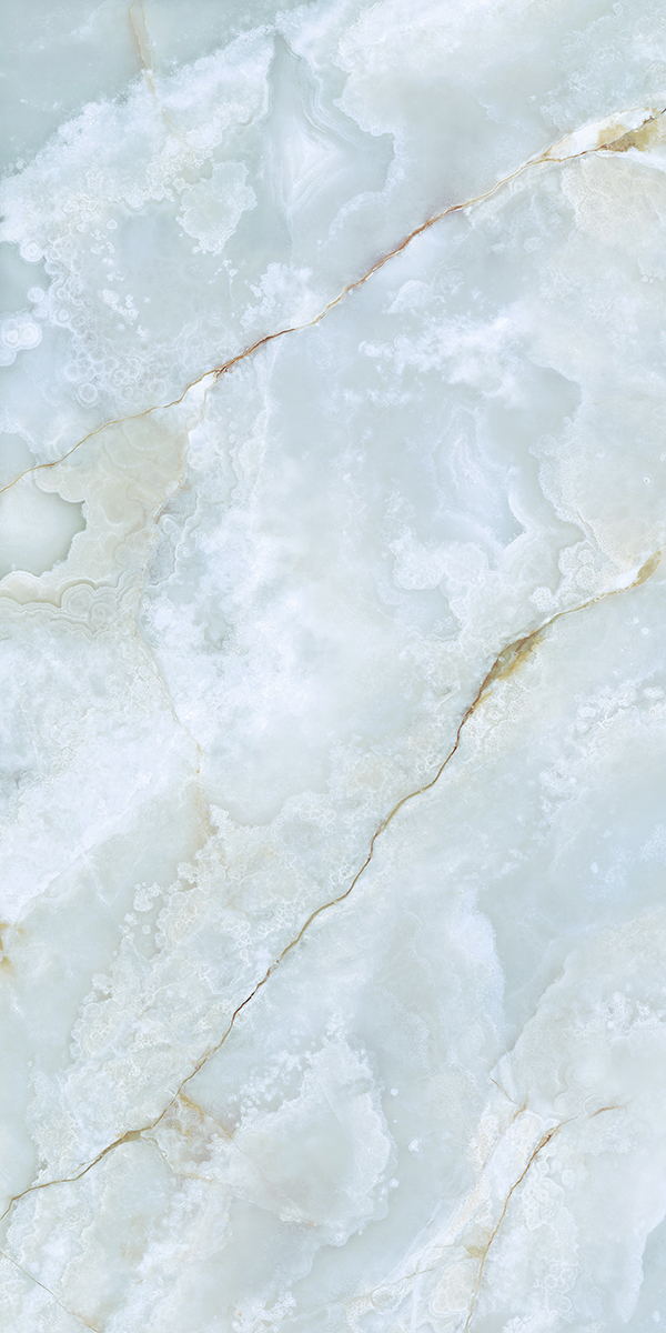 Semi Highglossy Finish Iris 1020 Teal GVT 600x1200mm