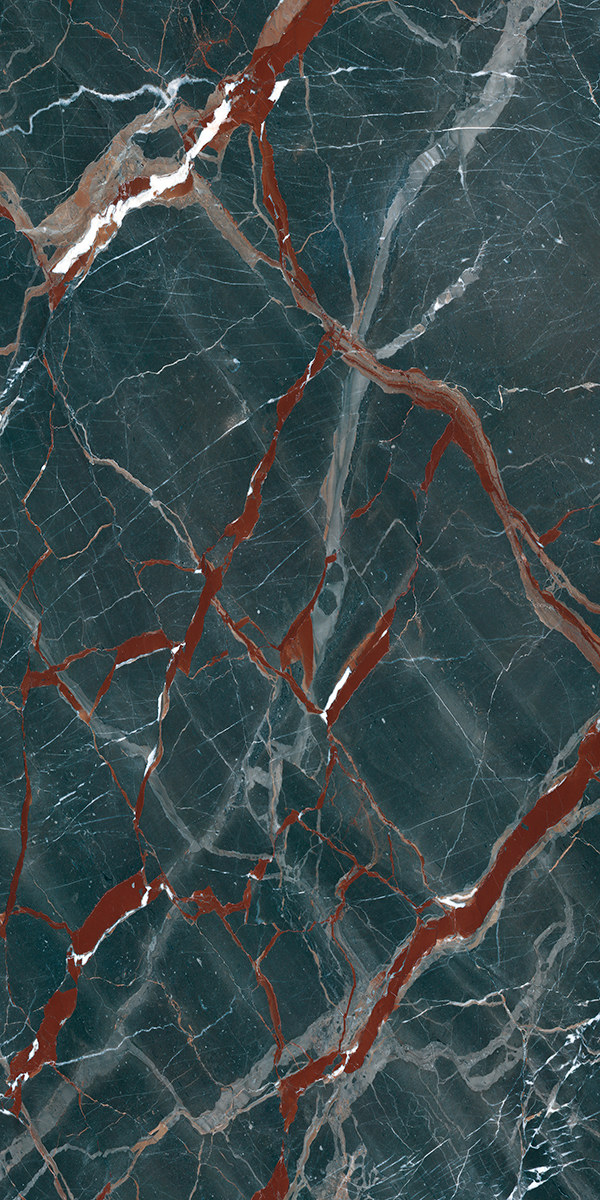 High Glossy Finish Jazz 5019 Green GVT 600x1200mm