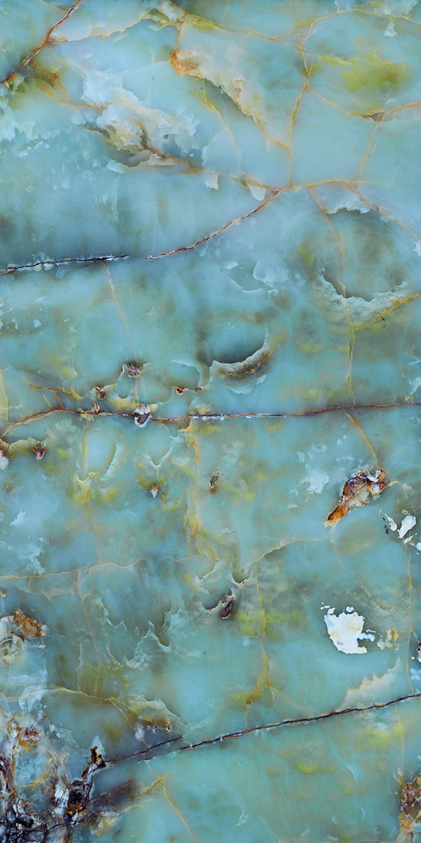 High Glossy Finish Jazz 5031 Teal GVT 600x1200mm