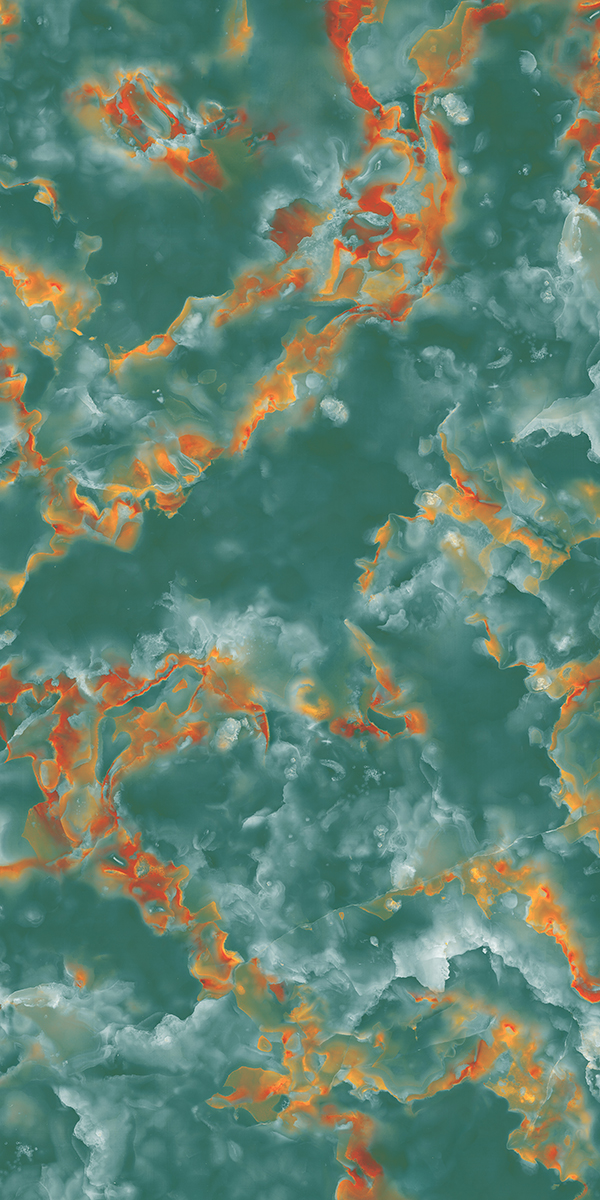 High Glossy Finish Jazz 5037 Green GVT 600x1200mm