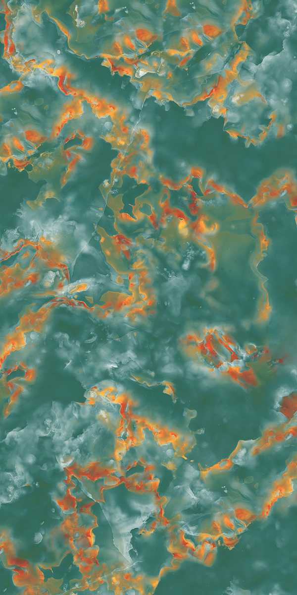 High Glossy Finish Jazz 5037 Green GVT 600x1200mm