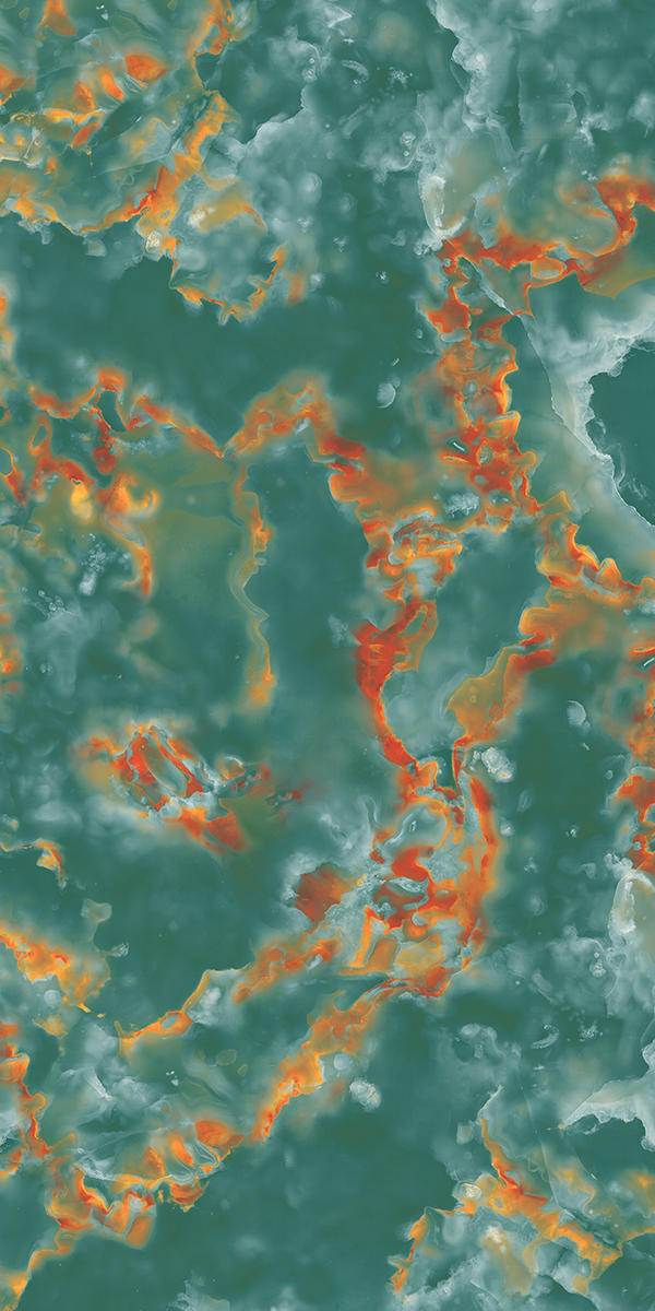 High Glossy Finish Jazz 5037 Green GVT 600x1200mm