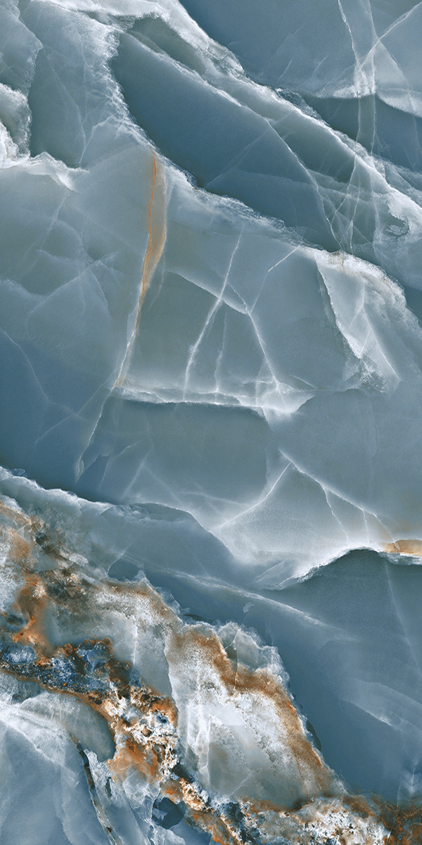 High Glossy Finish Nixiey Aqua GVT 600x1200mm