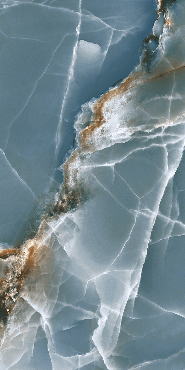 High Glossy Finish Nixiey Aqua GVT 600x1200mm