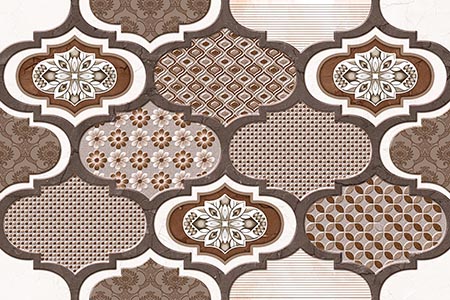 10705-HL 300x450mm Glossy Ceramic tile in a highlighter look
