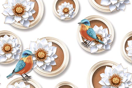 Glossy Finish 10780-HL Ceramic 300x450mm