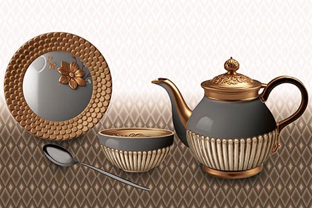 Glossy Finish 10820-HL1 Ceramic 300x450mm