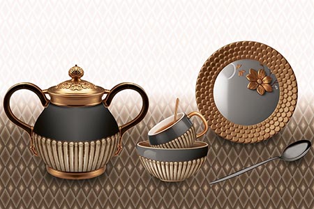 Glossy Finish 10820-HL2 Ceramic 300x450mm