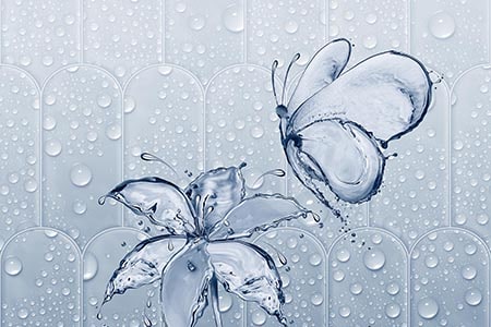 Glossy Finish 10830-HL1 Ceramic 300x450mm