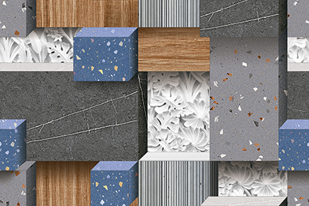 Glossy Finish ELE-1218 Ceramic 300x450mm