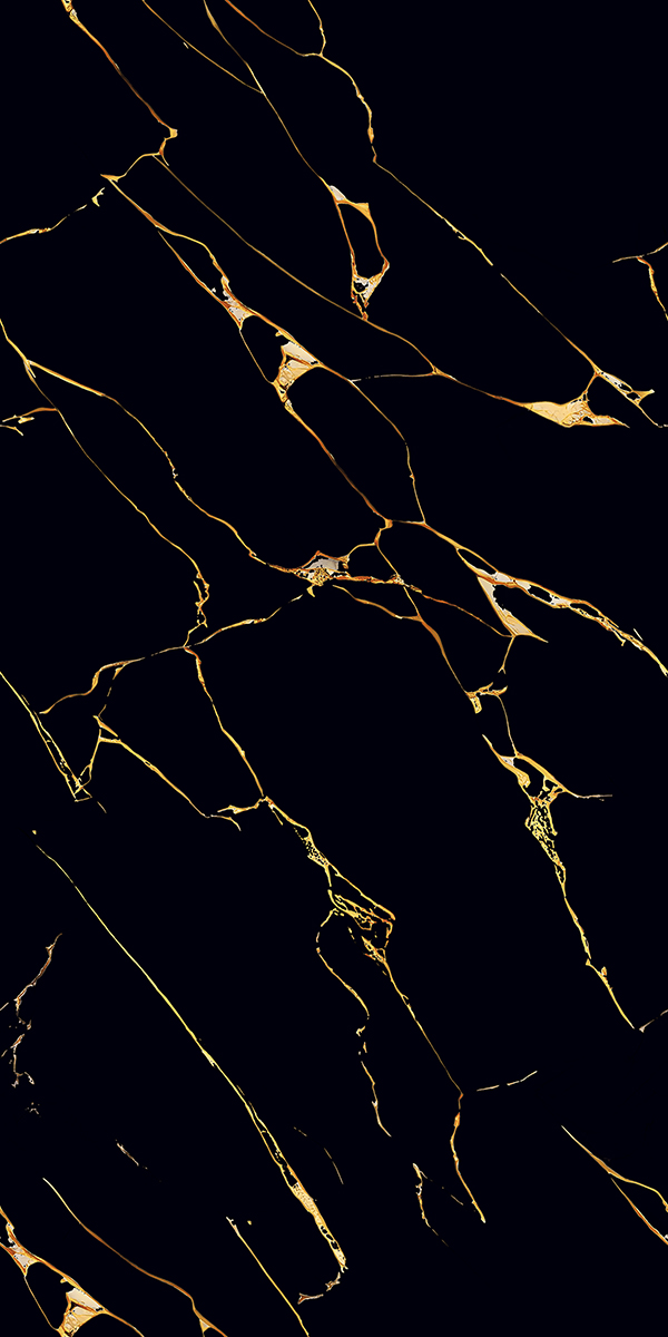 Super Highglossy Finish CALACATTA BLACK GOLD GVT 600x1200mm