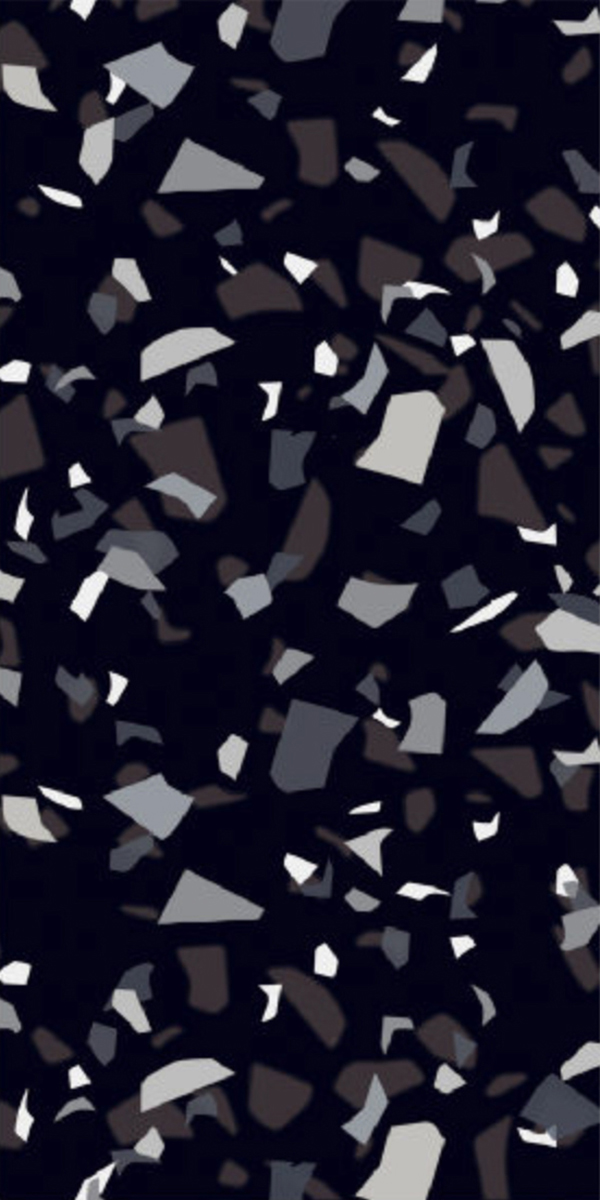 Super Highglossy Finish DIAMOND BLACK PGVT 600x1200mm