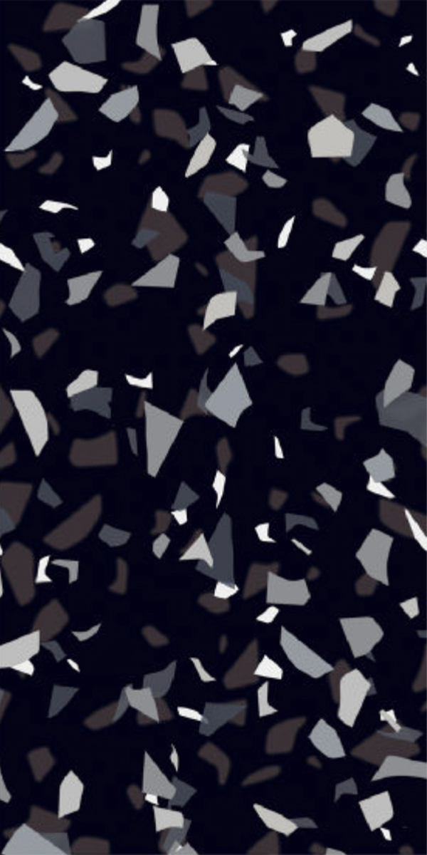 Super Highglossy Finish DIAMOND BLACK PGVT 600x1200mm