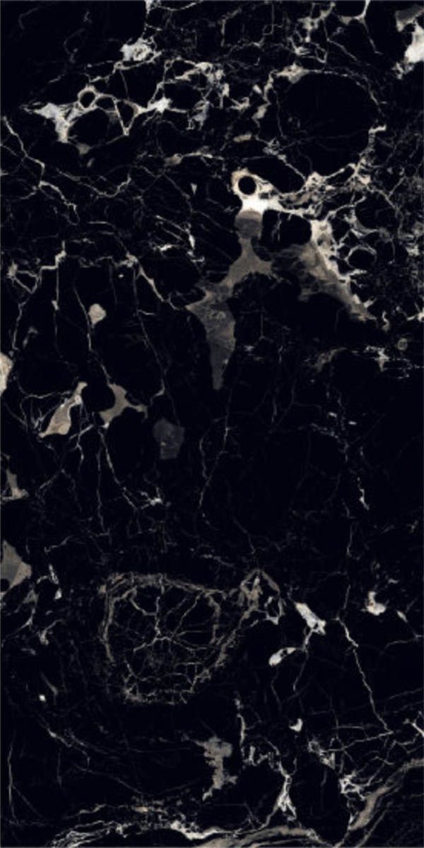 Super Highglossy Finish FLUID BLACK PGVT 600x1200mm