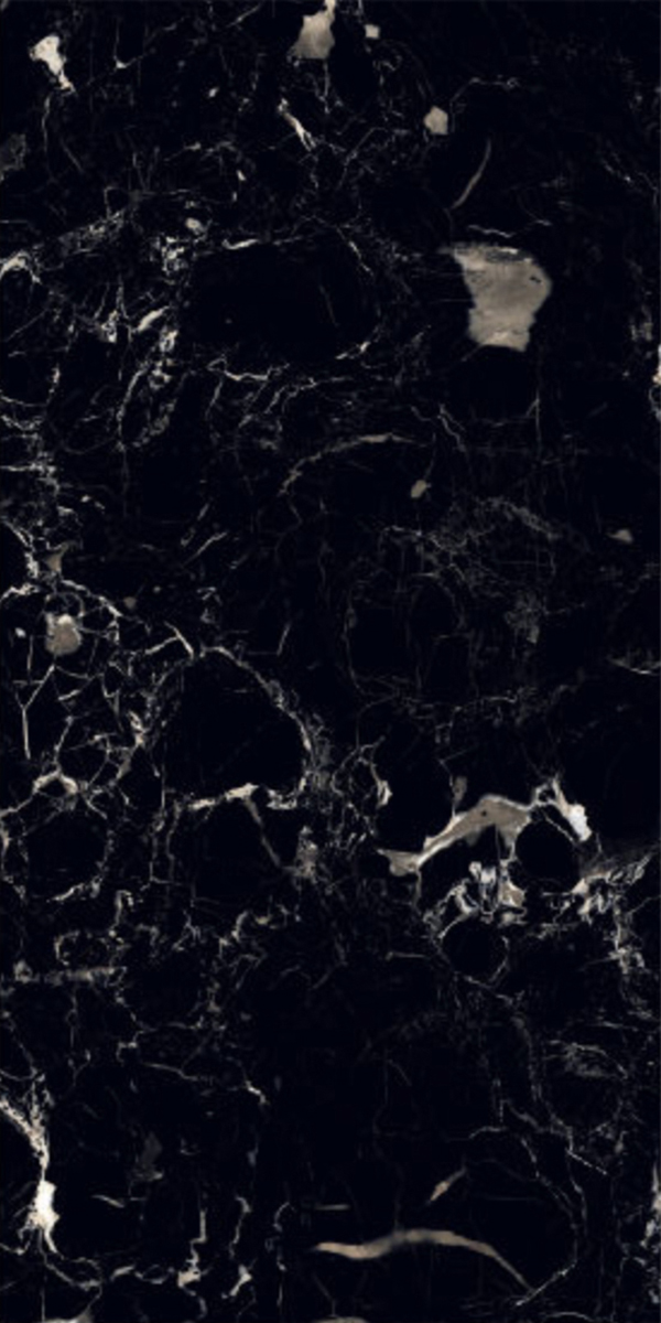 Super Highglossy Finish FLUID BLACK PGVT 600x1200mm