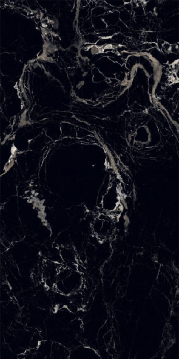 Super Highglossy Finish FLUID BLACK PGVT 600x1200mm