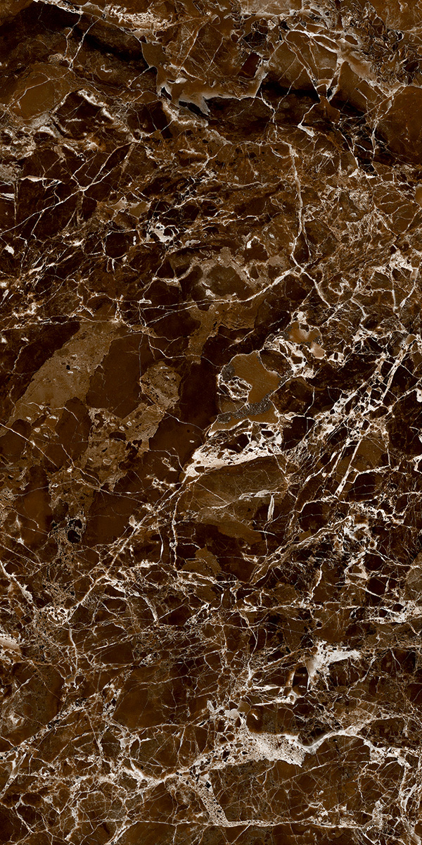 High Glossy Finish LEZARIO CHOCO GVT 600x1200mm