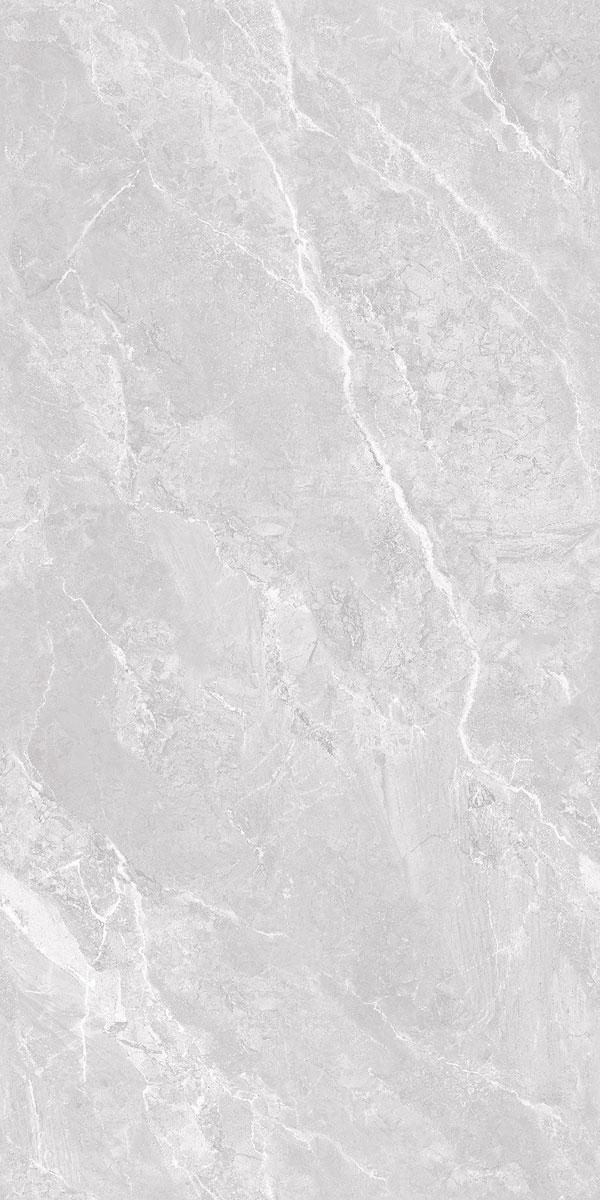 NEROLI SILVER 600x1200mm Glossy PGVT tile in a marble look