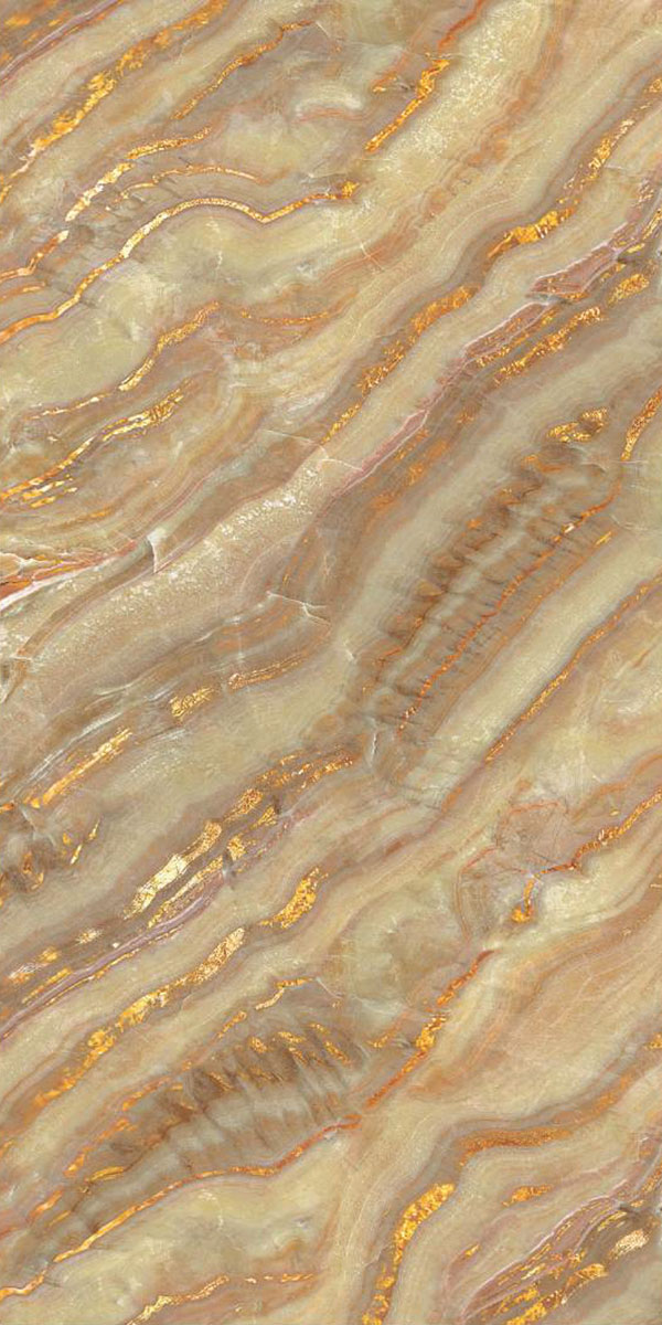 Glossy Finish AURIC GOLD PGVT 600x1200mm