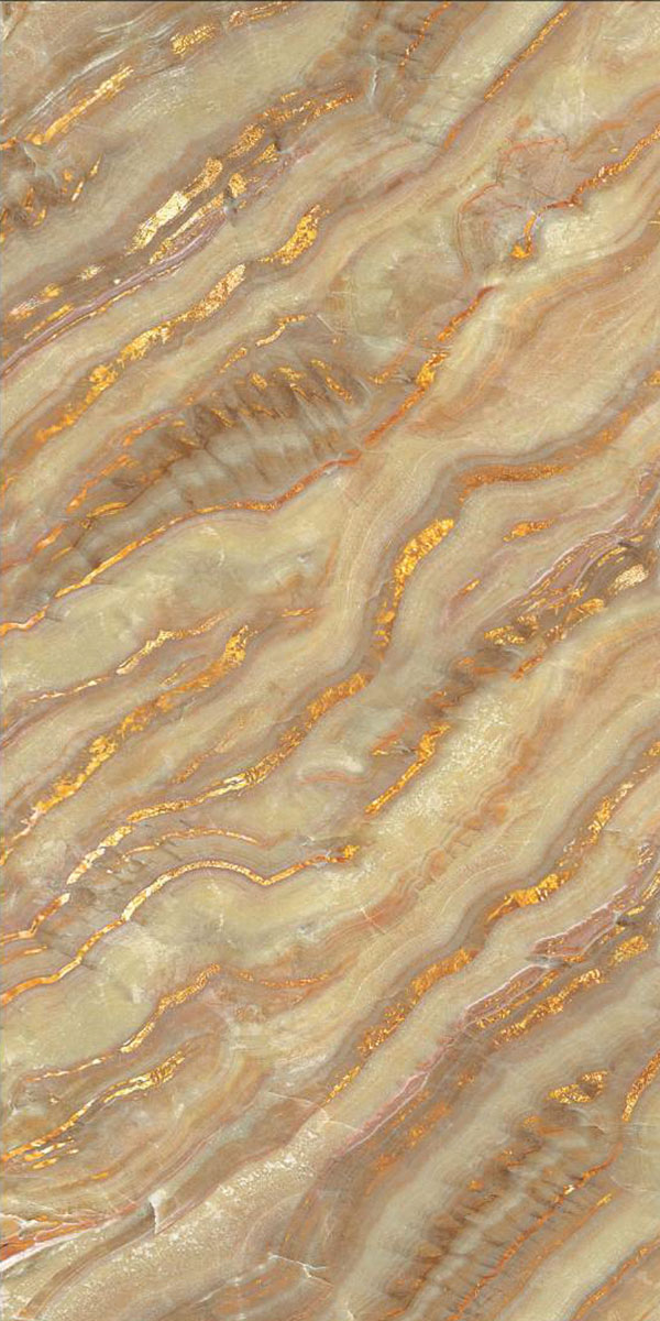 Glossy Finish AURIC GOLD PGVT 600x1200mm