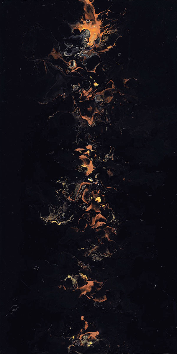 Super Highglossy Finish TUFF BLACK PGVT 600x1200mm