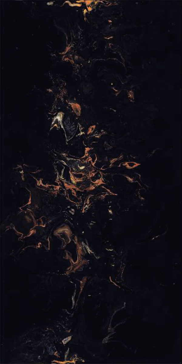 Super Highglossy Finish TUFF BLACK PGVT 600x1200mm