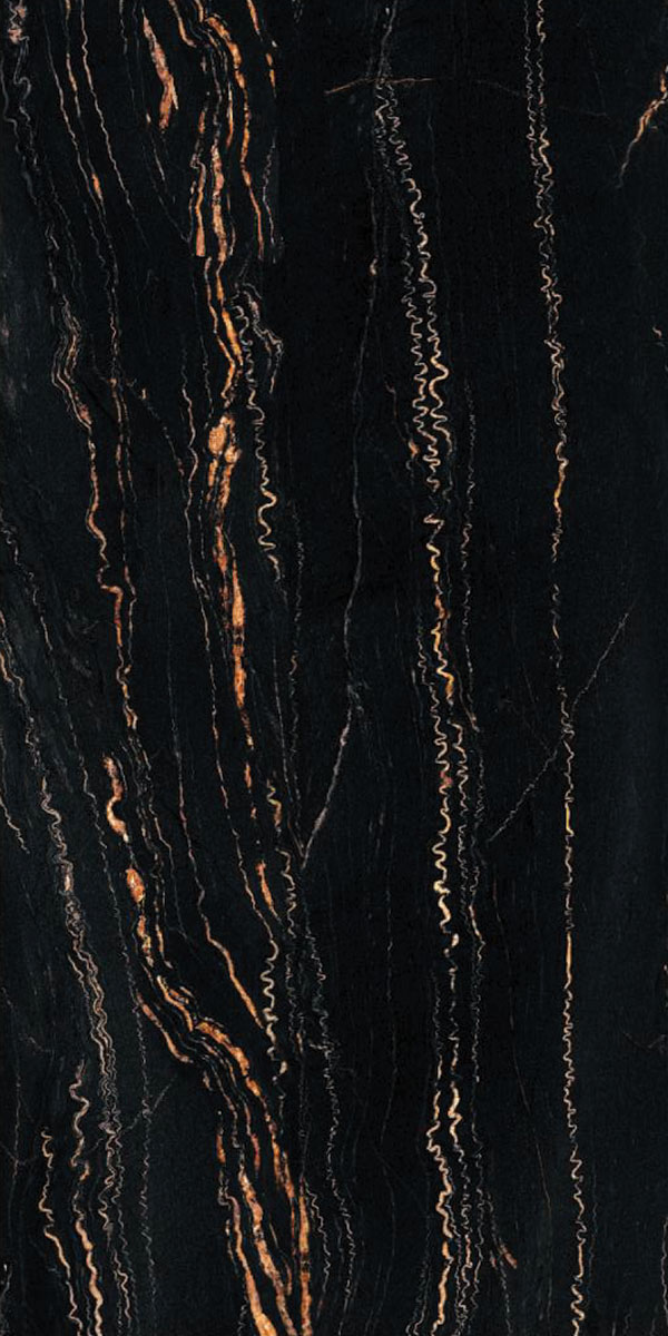 Super Highglossy Finish Tropic black PGVT 600x1200mm