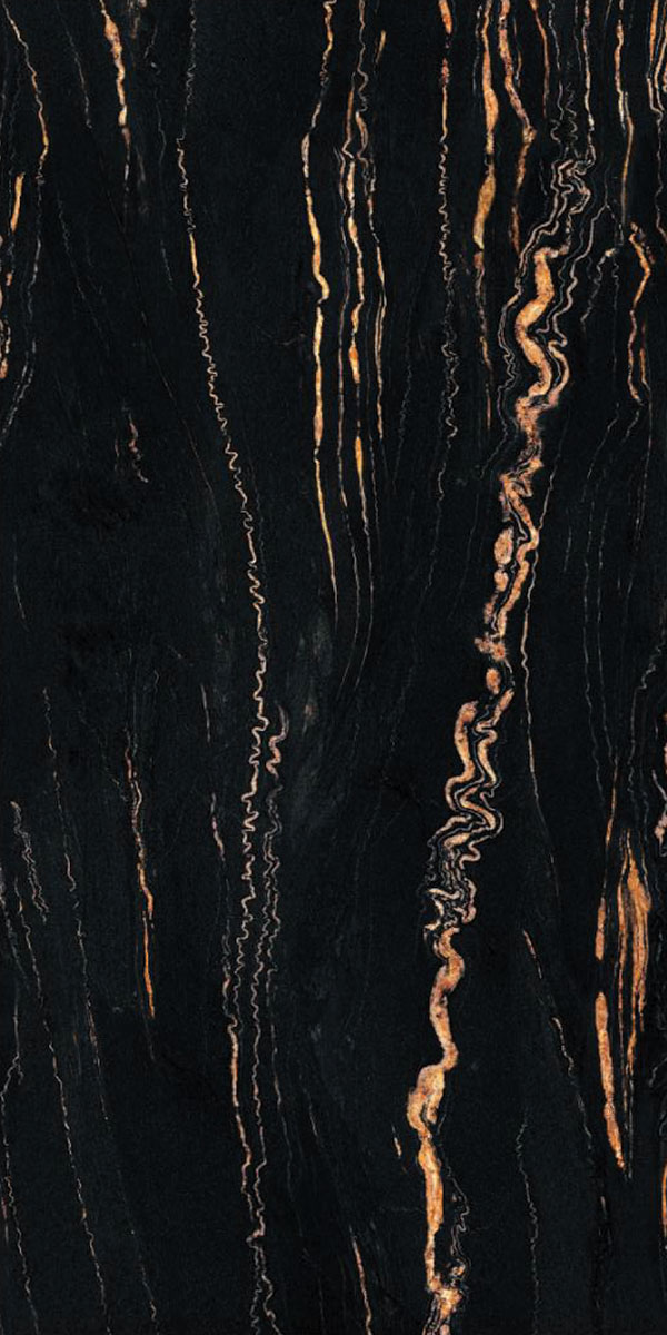 Super Highglossy Finish Tropic black PGVT 600x1200mm