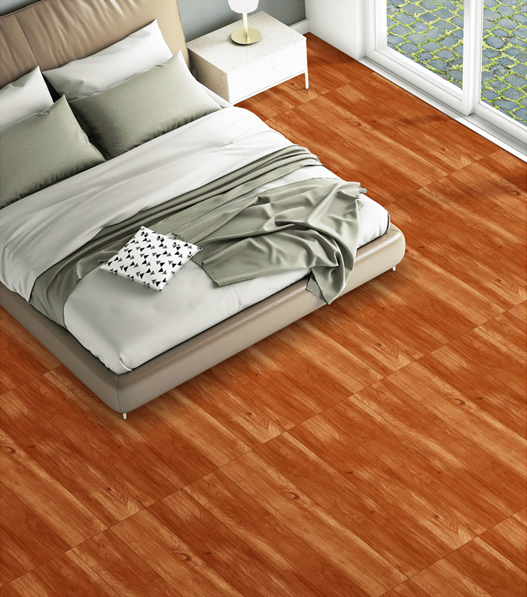 Bedroom Tiles Mockup, Bedroom Tiles Preview