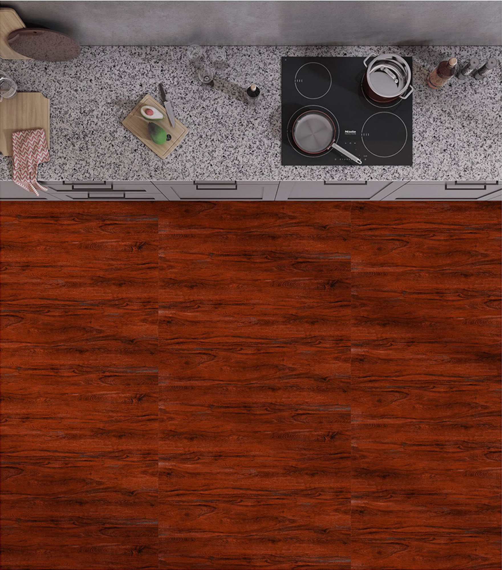 Kitchen Tiles Mockup, Kitchen Tiles Preview