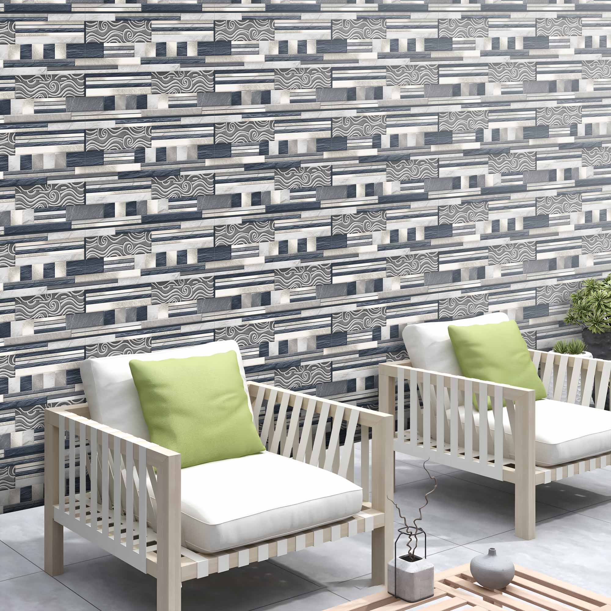Patio Tiles Mockup, Patio Tiles Preview