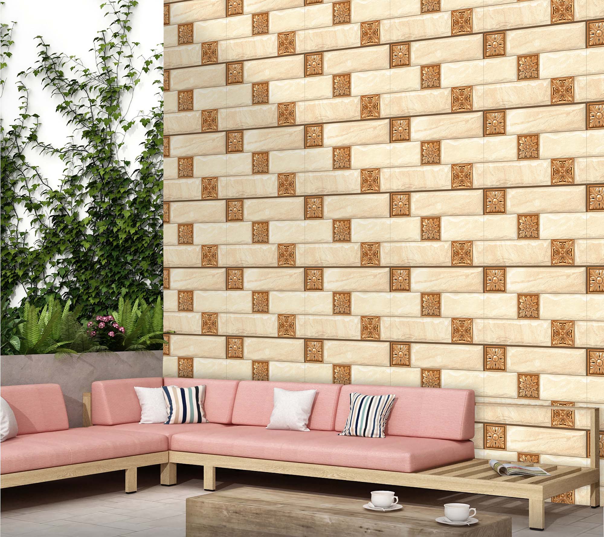 Patio Tiles Mockup, Patio Tiles Preview