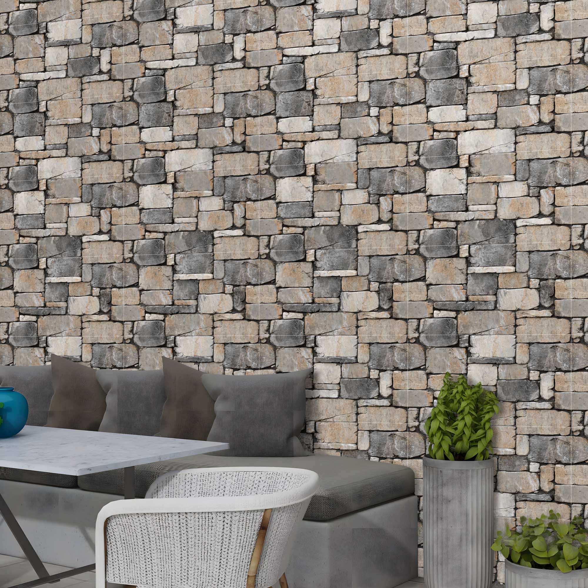 Patio Tiles Mockup, Patio Tiles Preview