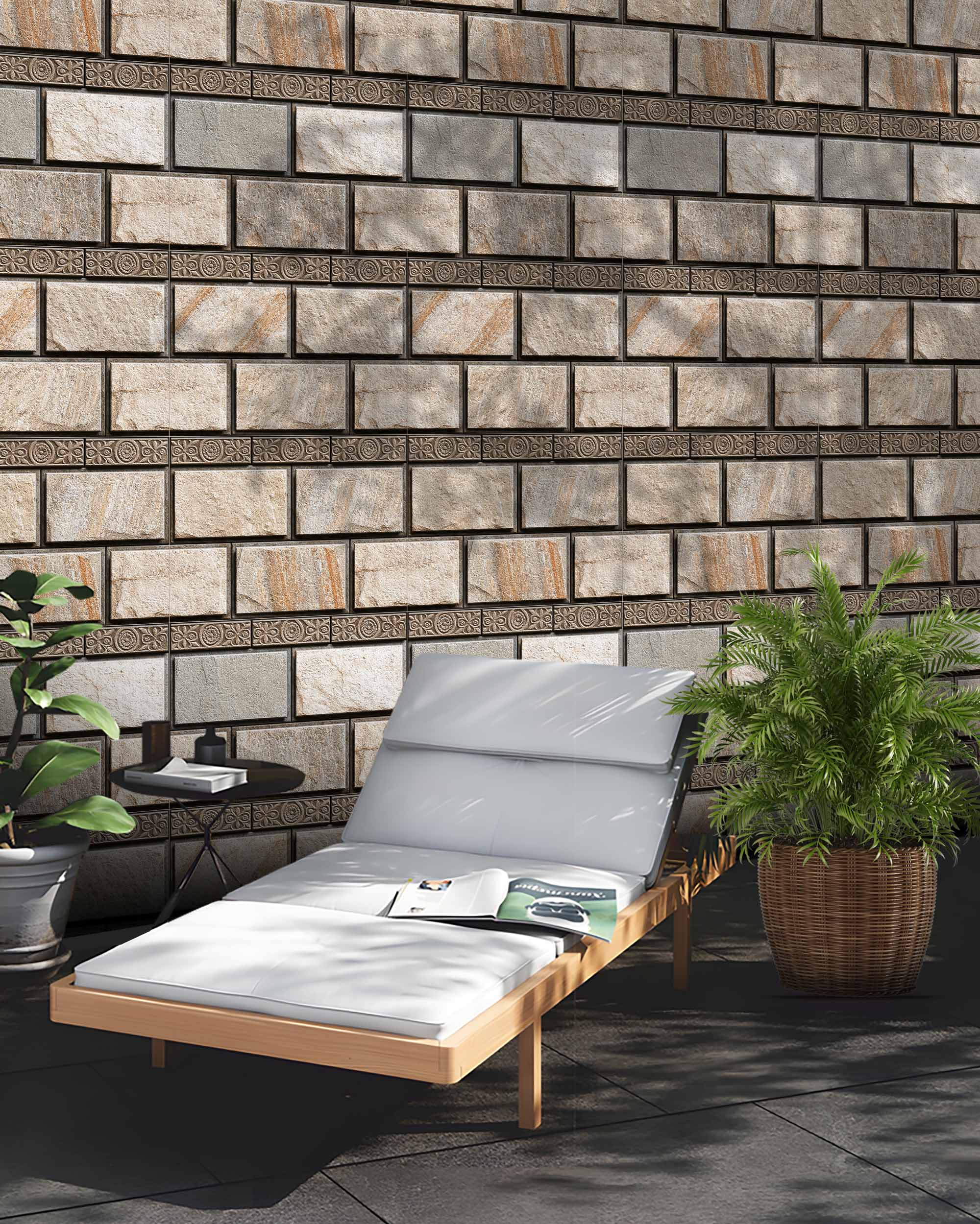 Patio Tiles Mockup, Patio Tiles Preview