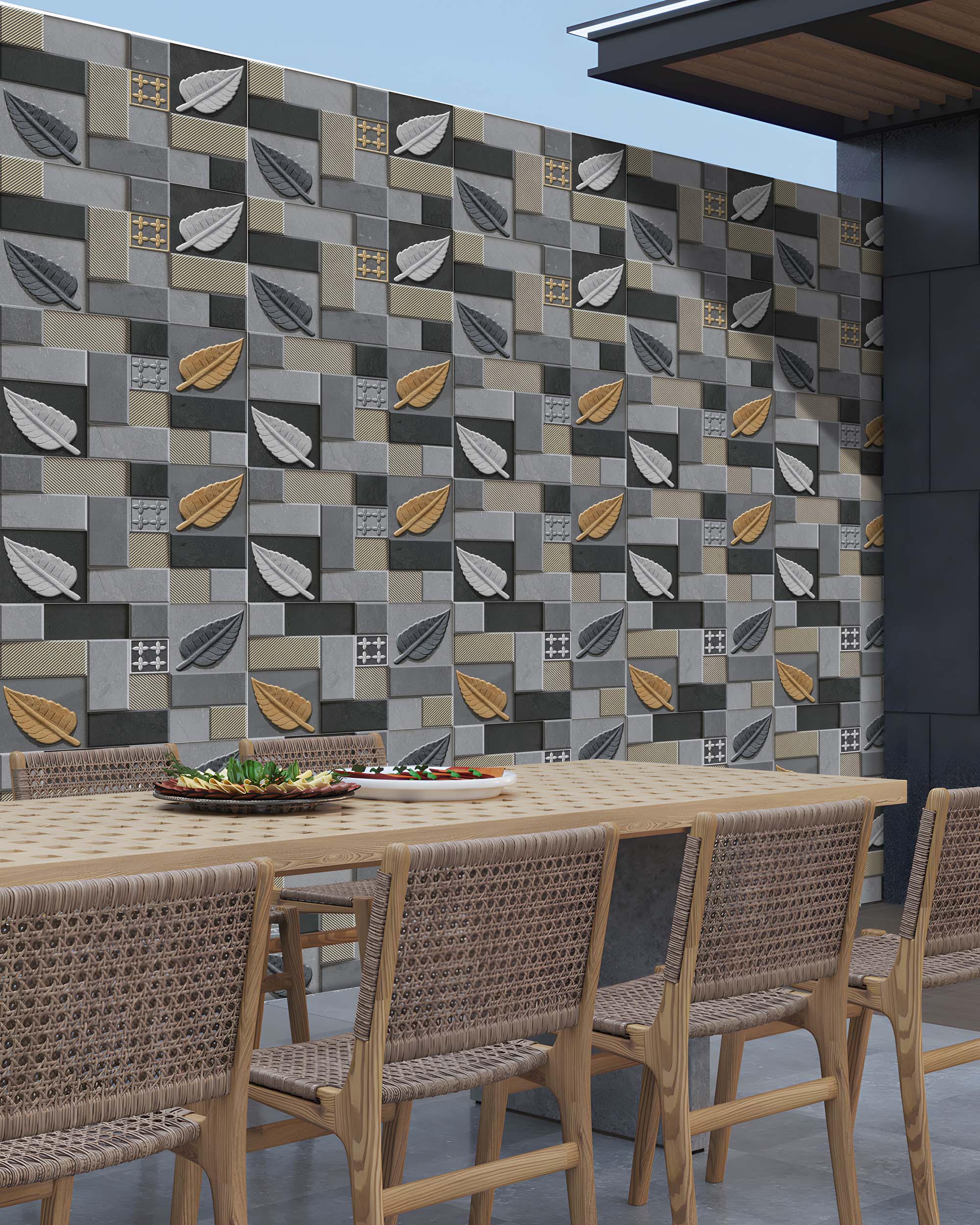 Patio Tiles Mockup, Patio Tiles Preview