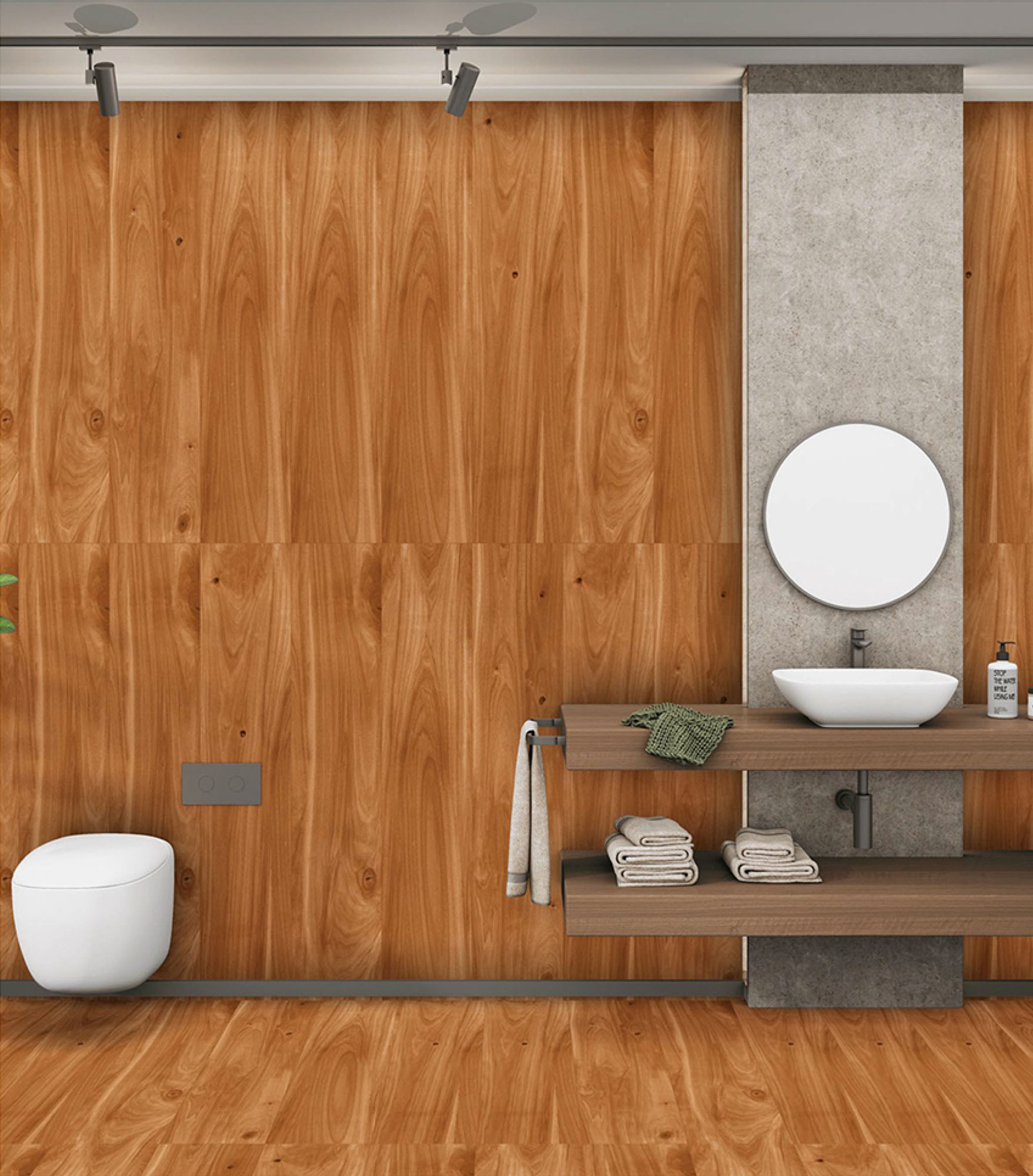 Bathroom Tiles Mockup, Bathroom Tiles Preview