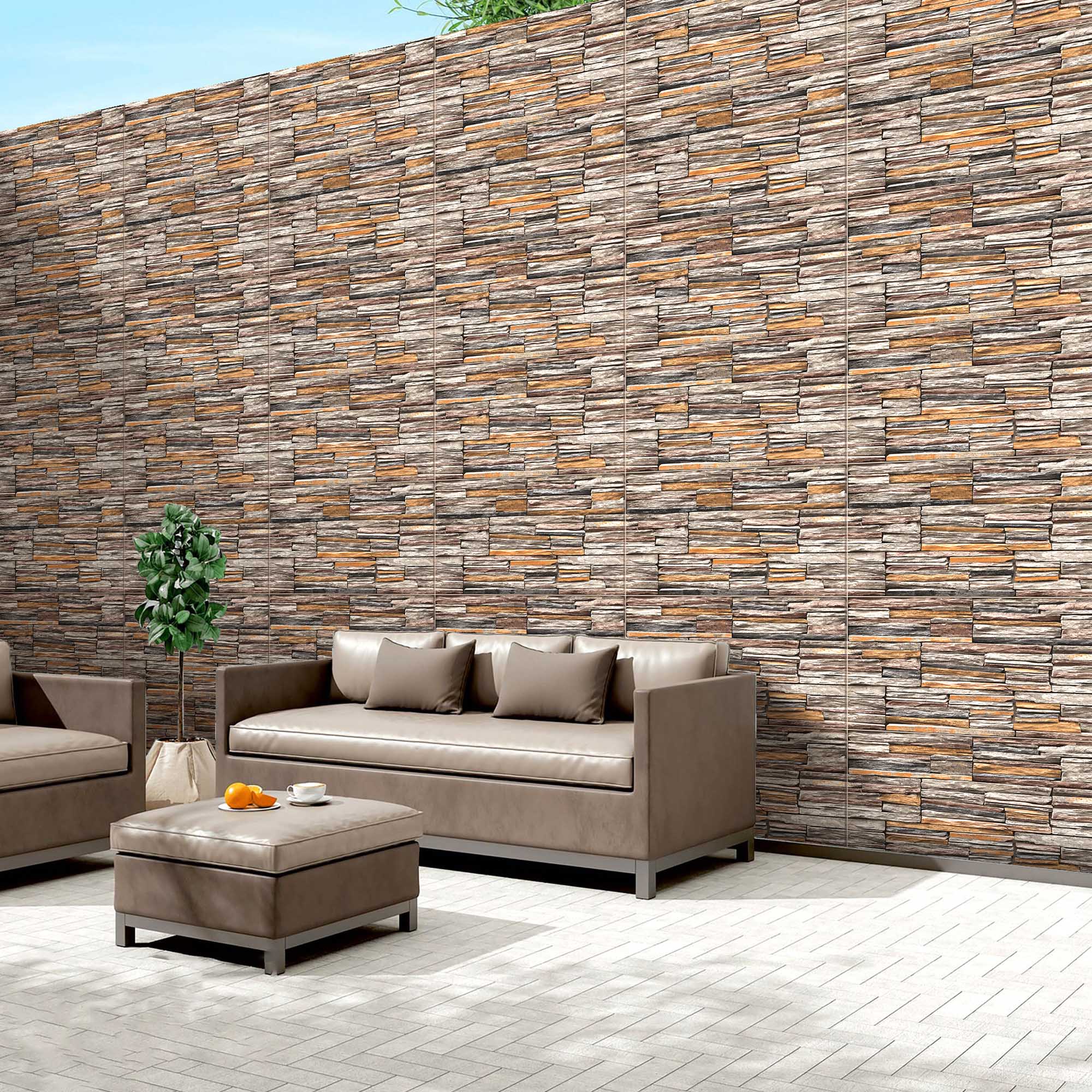 Patio Tiles Mockup, Patio Tiles Preview