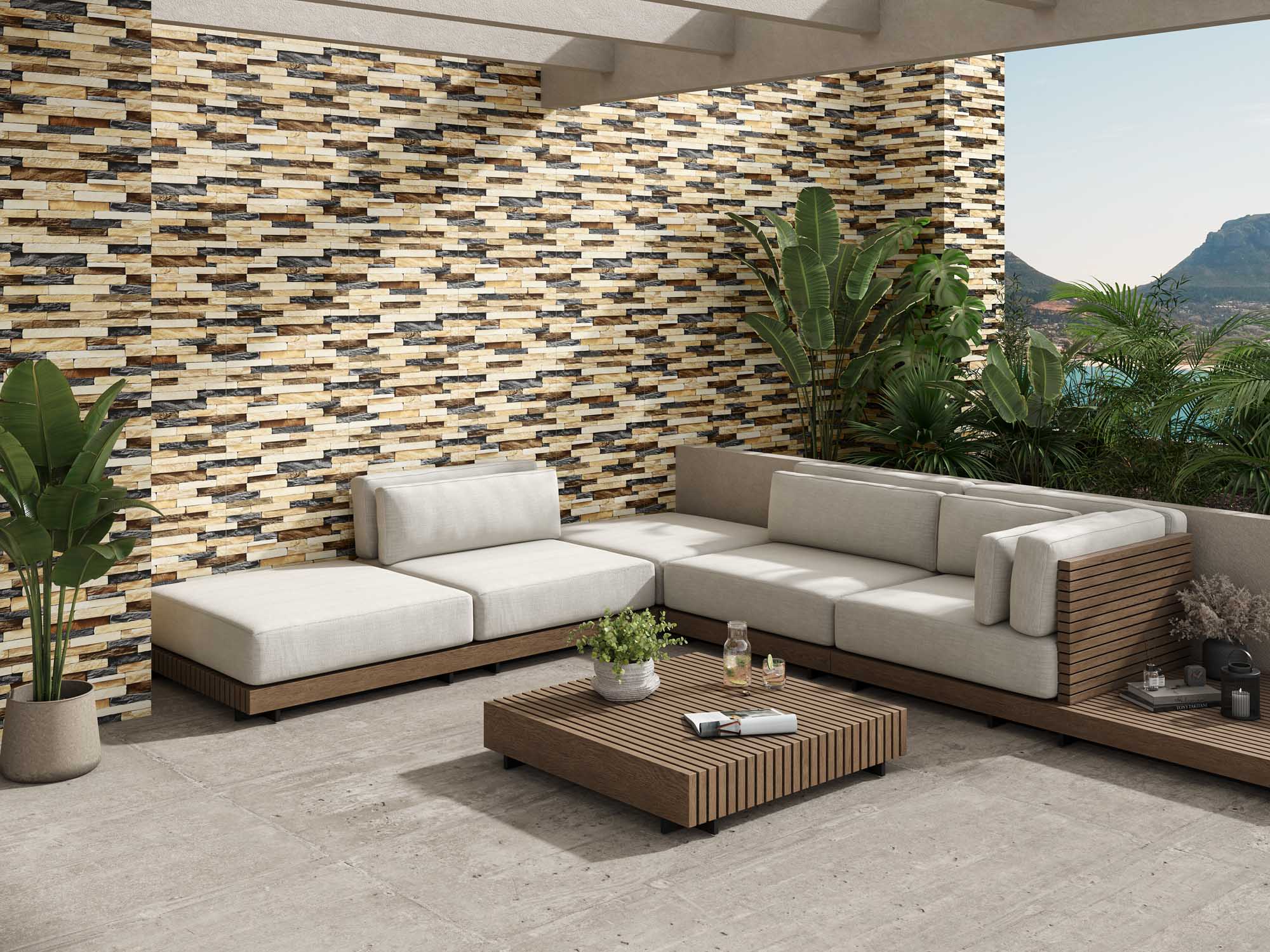 Balcony Tiles Mockup, Balcony Tiles Preview