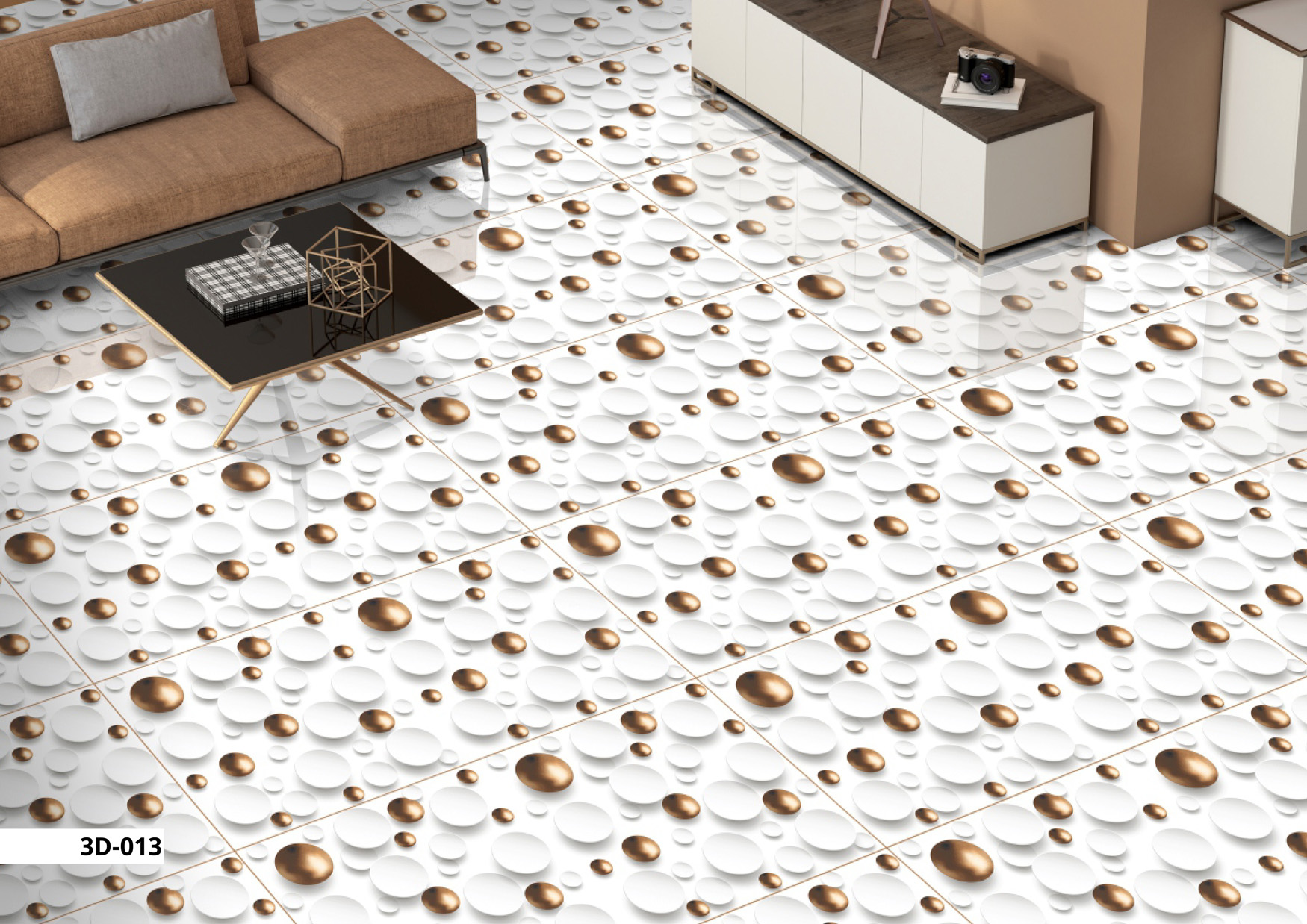 Living Room Tiles Mockup, Living Room Tiles Preview