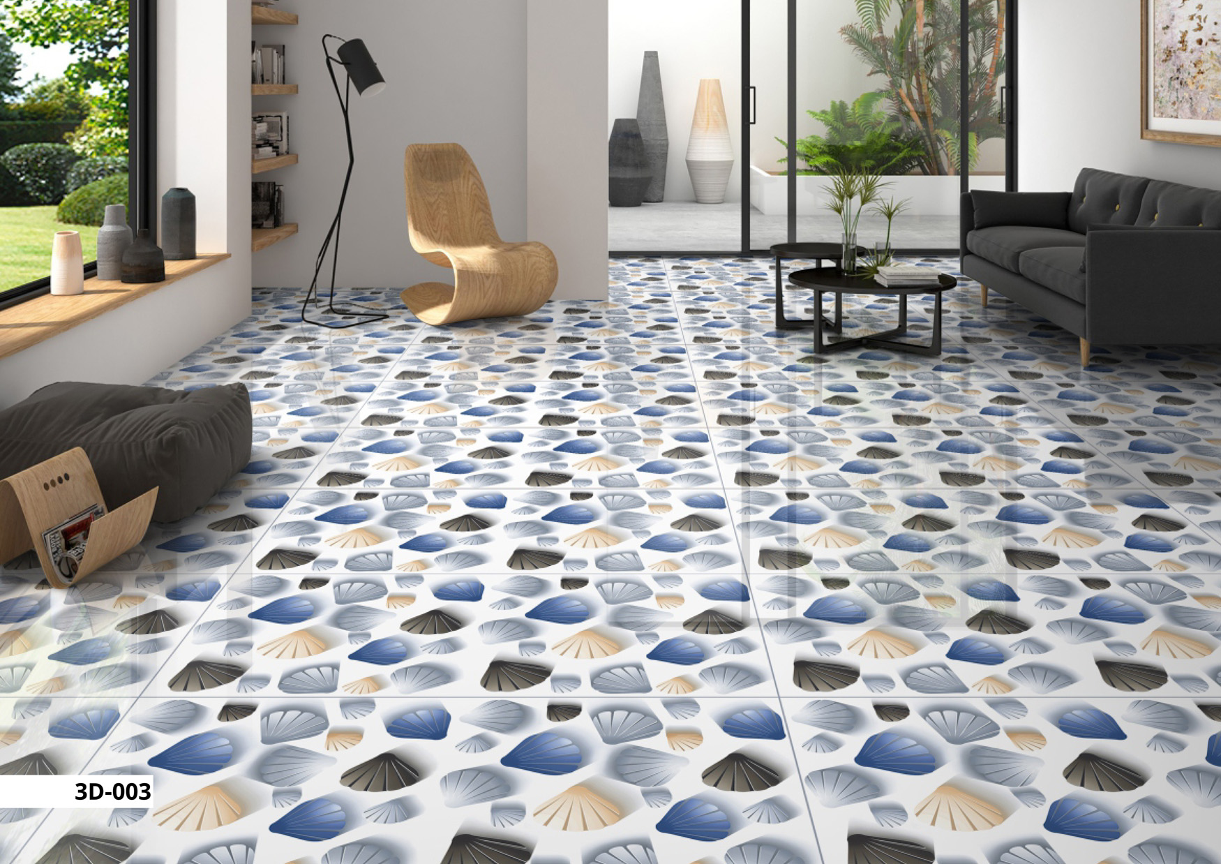 Living Room Tiles Mockup, Living Room Tiles Preview
